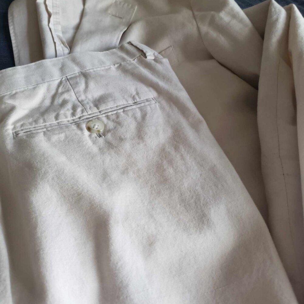 J.Crew Irish Cotton-Linen Suit